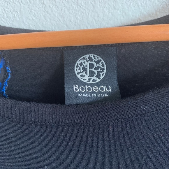 Bobeau Animal Print Top - Picture 4 of 5